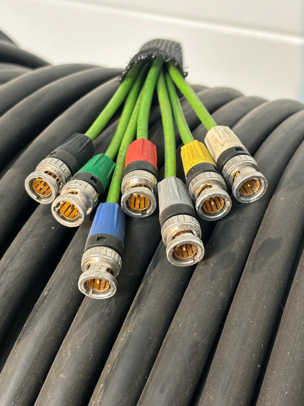 HD-SDI multiKabel 7 SIngle met kist en haspel